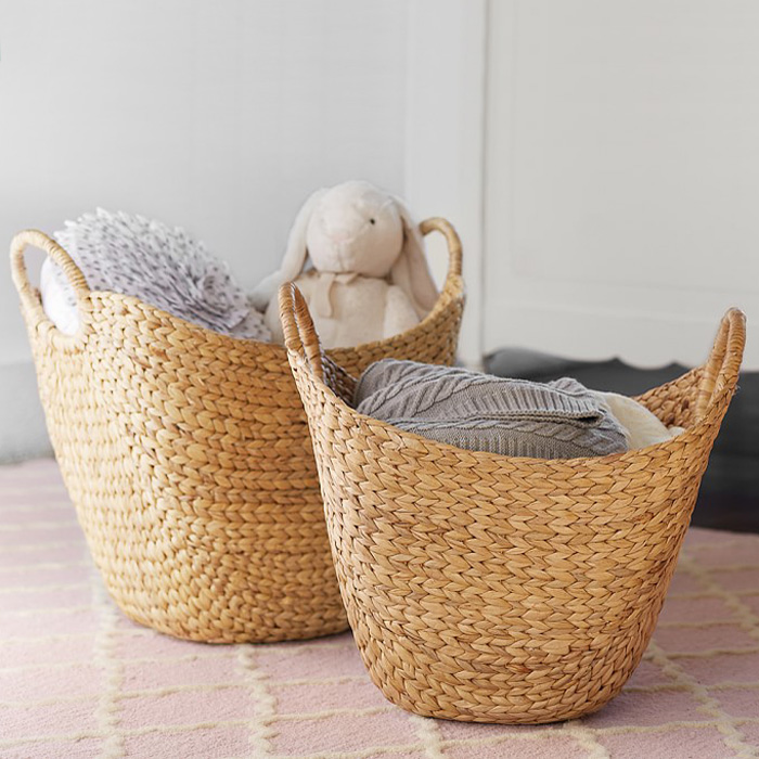 Water Hyacinth Baskets (video),baskets & Bins