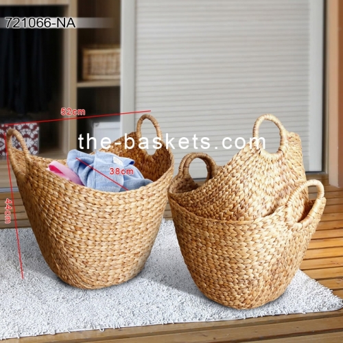 Water hyacinth baskets (Video),Baskets & Bins