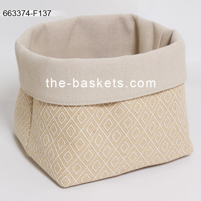Foldable fabric storage basket,Foldable