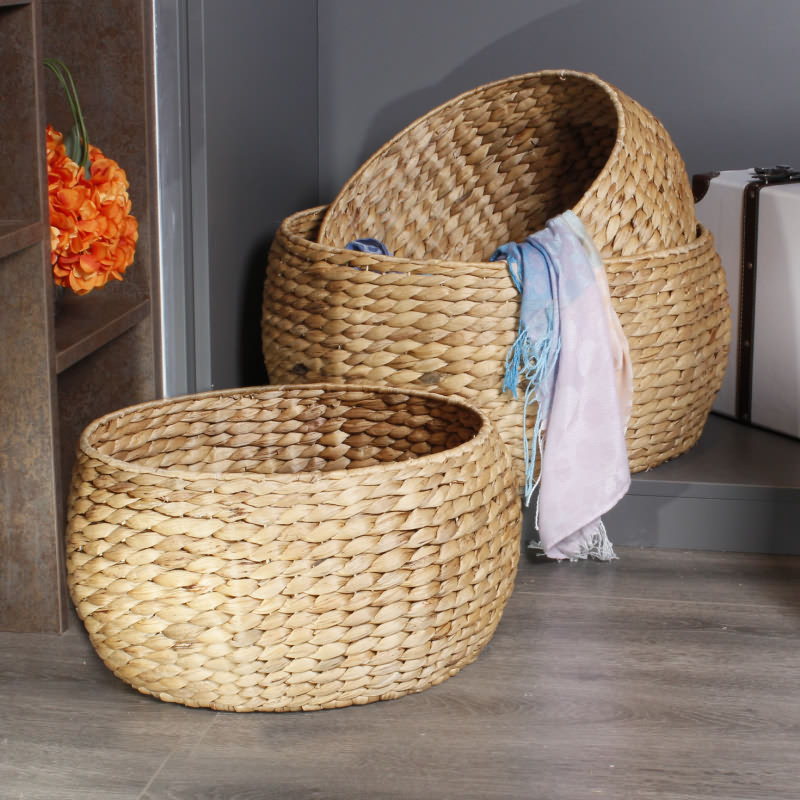 Water Hyacinth Storage Basketbaskets And Bins 1092